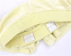Name It pastel yellow velour shorts